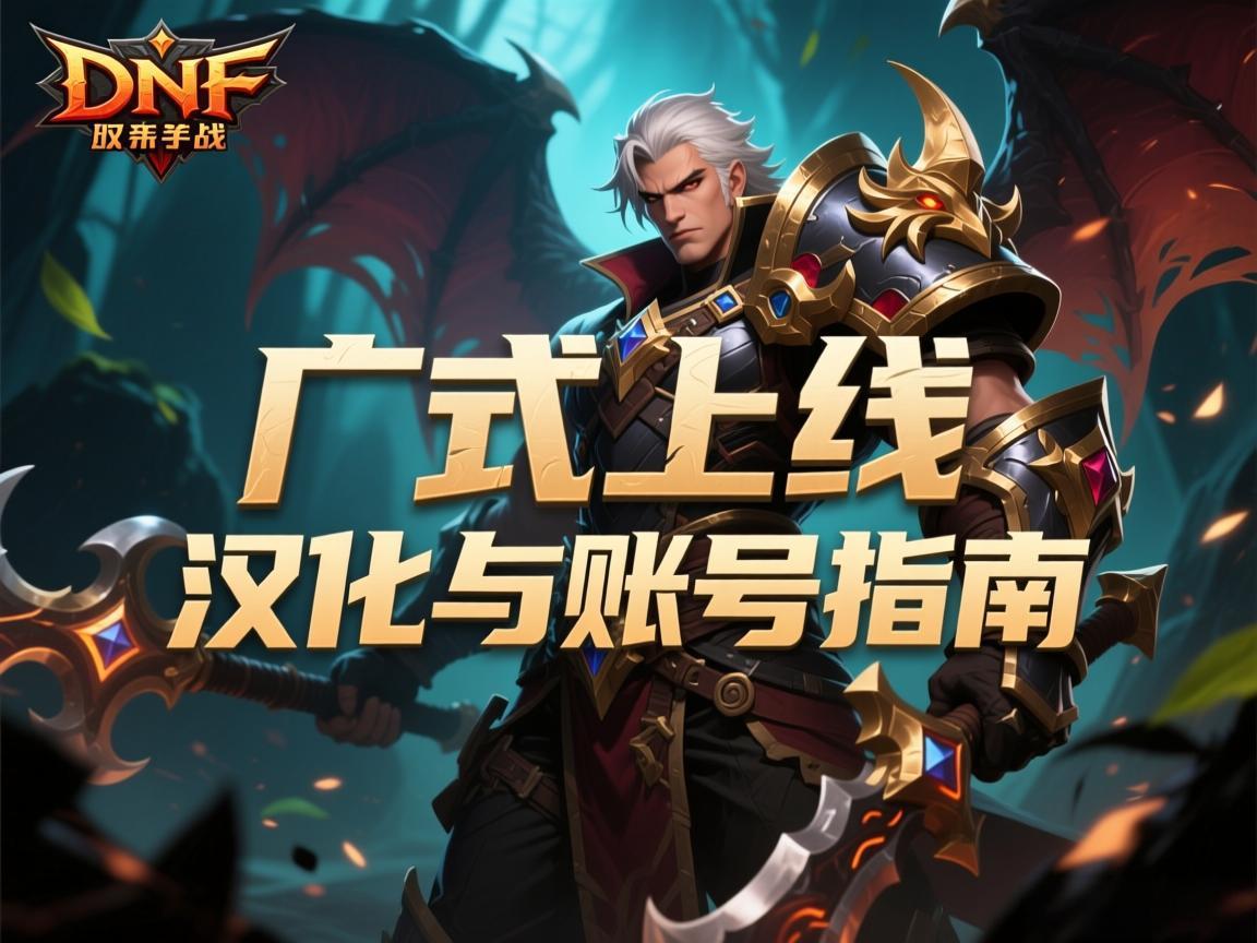 DNF手游正式上线 汉化与账号指南