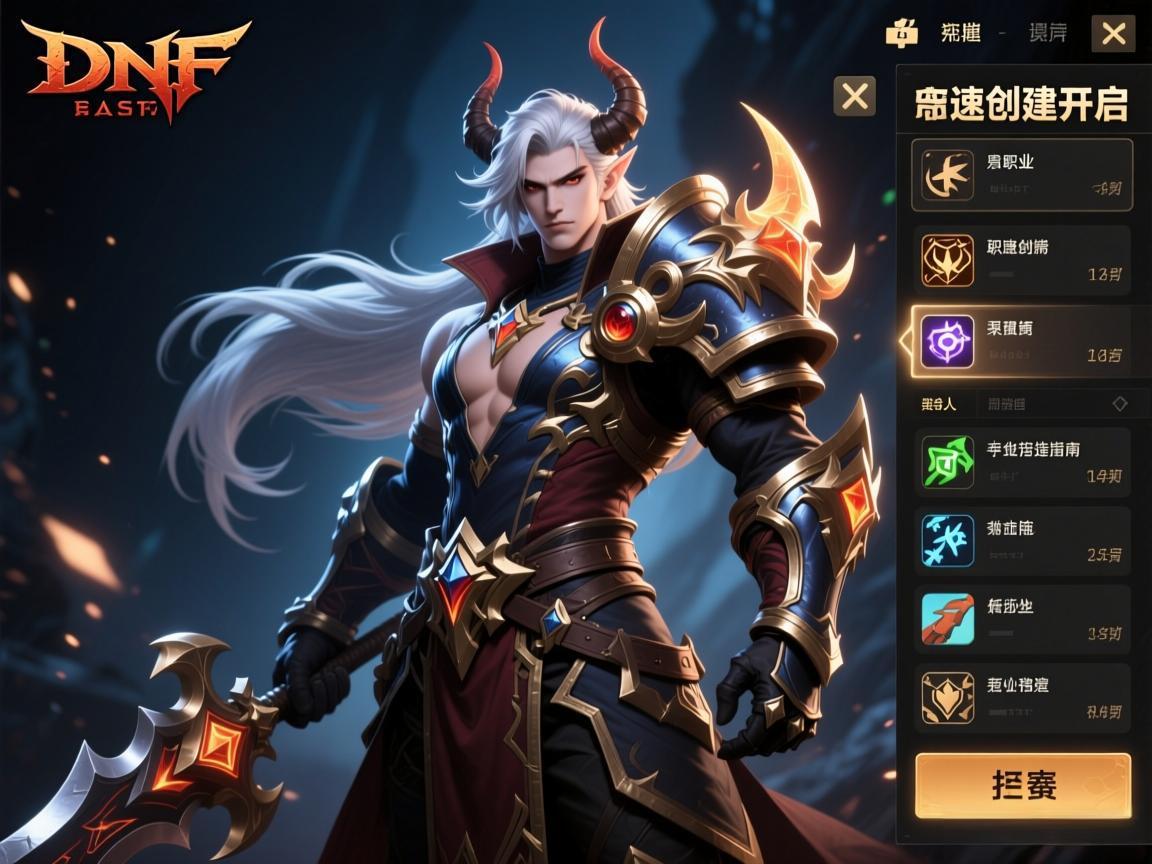 DNF手游角色预创建开启 职业速选指南